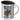 Anti-Stress Tasse fürs Homeoffice – Edelstahlbecher 400 ml – Silber – Mit Deckel – Ansicht 1 #farbe_silber