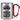 So viele Hunde auf dieser Welt und ich hab den tollsten – Karabinerbecher 330 ml – Silber/Rot – Ohne Deckel – Ansicht 1 #farbe_silber-rot