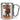 Anti-Stress Tasse für Wanderer – Karabinerbecher 330 ml – Silber/Silber – Ohne Deckel – Ansicht 1 #farbe_silber-silber