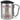 No Prob-Lama – Karabinerbecher 330 ml – Silber/Silber – Mit Deckel – Ansicht 1 #farbe_silber-silber