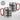 Wer mich nicht mag, muss wohl noch ein bisschen an sich arbeiten – Karabinerbecher 330 ml – Silber/Rot – Ohne Deckel – Ansicht 3 #farbe_silber-rot
