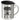 Schonend behandeln, dieser Kollege ist seit 40 Jahren im Dienst – Jubiläum – Edelstahlbecher 400 ml – Silber – Mit Deckel – Ansicht 1 #farbe_silber