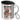 Anti-Stress Tasse für Kosmetikerinnen – Edelstahlbecher 400 ml – Silber – Mit Deckel und Karabiner – Ansicht 1 #farbe_silber