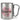 Lieblings-Hebamme – Karabinerbecher 330 ml – Silber/Silber – Ohne Deckel – Ansicht 1 #farbe_silber-silber