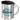 Lieblings-Partner – Edelstahlbecher 400 ml – Silber – Mit Deckel – Ansicht 1 #farbe_silber