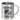 Lieber einen schlechten Tag am Wasser als einen guten Tag im Büro – Edelstahlbecher 400 ml – Silber – Ohne Deckel und Karabiner – Ansicht 1 #farbe_silber