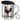 Talahuhn – Edelstahlbecher 400 ml – Silber – Mit Deckel und Karabiner – Ansicht 1 #farbe_silber