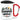 Campingmodus aktiviert – Karabinerbecher 330 ml – Weiß/Rot – Mit Deckel – Ansicht 1 #farbe_weiss-rot