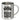 So viele Katzen auf dieser Welt und ich hab die tollste – Edelstahlbecher 400 ml – Silber – Ohne Deckel und Karabiner – Ansicht 1 #farbe_silber