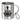So sieht der beste Chef der Welt aus! – Edelstahlbecher 400 ml – Silber – Mit Karabiner – Ansicht 1 #farbe_silber