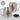 Lieblings-Oma – Karabinerbecher 330 ml – Silber/Silber – Mit Deckel – Ansicht 3 #farbe_silber-silber