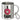 I donut care – Edelstahlbecher 400 ml – Silber – Mit Karabiner – Ansicht 1 #farbe_silber