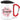 Lieblings-Trauzeugin – Karabinerbecher 330 ml – Weiß/Rot – Mit Deckel – Ansicht 1 #farbe_weiss-rot