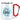 Lieblings-Neffe – Karabinerbecher 330 ml – Weiß/Rot – Ohne Deckel – Ansicht 1 #farbe_weiss-rot