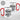 Home is where you park it – Karabinerbecher 330 ml – Weiß/Rot – Ohne Deckel – Ansicht 3 #farbe_weiss-rot