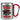 Anti-Stress Tasse für Trucker – Karabinerbecher 330 ml – Silber/Rot – Ohne Deckel – Ansicht 1 #farbe_silber-rot