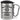 Best Father – Whiskey-Design – Karabinerbecher 330 ml – Silber/Silber – Mit Deckel – Ansicht 1 #farbe_silber-silber
