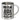 Der Plan für heute: Kaffee trinken und sexy sein – Edelstahlbecher 400 ml – Silber – Ohne Deckel und Karabiner – Ansicht 1 #farbe_silber