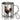Talahuhn – Edelstahlbecher 400 ml – Silber – Mit Karabiner – Ansicht 1 #farbe_silber