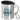Lieblings-Onkel – Edelstahlbecher 400 ml – Silber – Mit Deckel und Karabiner – Ansicht 1 #farbe_silber