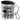 Ich bin ein Topf, suche einen Deckel – bis dahin offen für alles – Edelstahlbecher 400 ml – Silber – Mit Deckel und Karabiner – Ansicht 1 #farbe_silber