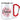 Lieblings-Ehefrau – Karabinerbecher 330 ml – Weiß/Rot – Ohne Deckel – Ansicht 1 #farbe_weiss-rot