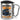 Anti-Stress Tasse für Lkw-Fahrer – Karabinerbecher 330 ml – Silber/Silber – Mit Deckel – Ansicht 1 #farbe_silber-silber