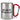 Die Lage ist besäufniserregend – Karabinerbecher 330 ml – Silber/Rot – Ohne Deckel – Ansicht 1 #farbe_silber-rot