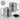 Leg dich niemals mit einem Camper an – Karabinerbecher 330 ml – Silber/Silber – Mit Deckel – Ansicht 3 #farbe_silber-silber