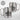 Wandercrew personalisiert mit Namen – Karabinerbecher 330 ml – Silber/Silber – Ohne Deckel – Ansicht 3 #farbe_silber-silber
