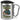 Anti-Stress Tasse für Schüler – Karabinerbecher 330 ml – Silber/Silber – Mit Deckel – Ansicht 1 #farbe_silber-silber