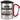 Ich bin Busfahrer, was ist deine Superkraft? – Karabinerbecher 330 ml – Silber/Rot – Mit Deckel – Ansicht 1 #farbe_silber-rot