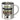 Traue keiner Pflegerin, die heute noch keinen Kaffee hatte – Edelstahlbecher 400 ml – Silber – Ohne Deckel und Karabiner – Ansicht 1 #farbe_silber