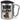 Bobr kurwa – Karabinerbecher 330 ml – Silber/Silber – Mit Deckel – Ansicht 1 #farbe_silber-silber