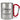Glühwein reimt sich perfekt auf: Ich komme morgen später zur Arbeit – Karabinerbecher 330 ml – Silber/Rot – Ohne Deckel – Ansicht 1 #farbe_silber-rot