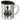 So sieht der beste Chef der Welt aus! – Edelstahlbecher 400 ml – Silber – Mit Deckel – Ansicht 1 #farbe_silber
