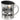 Abenteuer beginnen, wo Pläne enden – Edelstahlbecher 400 ml – Silber – Mit Deckel – Ansicht 1 #farbe_silber