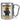 Anti-Stress Tasse für Elektriker – Karabinerbecher 330 ml – Silber/Silber – Ohne Deckel – Ansicht 1 #farbe_silber-silber