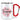 Lieblings-Trauzeugin – Karabinerbecher 330 ml – Weiß/Rot – Ohne Deckel – Ansicht 1 #farbe_weiss-rot