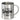 Endlich Schulkind – personalisiert – Edelstahlbecher 400 ml – Silber – Ohne Deckel und Karabiner – Ansicht 1 #farbe_silber
