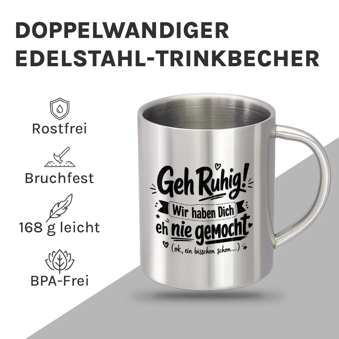 Ein kleiner Gruß bei jedem Schluck