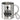 So sieht die beste Erzieherin der Welt aus! – Edelstahlbecher 400 ml – Silber – Mit Karabiner – Ansicht 1 #farbe_silber
