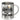 Abenteuer beginnen, wo Pläne enden – Edelstahlbecher 400 ml – Silber – Ohne Deckel und Karabiner – Ansicht 1 #farbe_silber