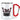 Pedro – dreifacher Kultspruch – Karabinerbecher 330 ml – Weiß/Rot – Ohne Deckel – Ansicht 1 #farbe_weiss-rot