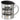 Ich bin Architekt, was ist deine Superkraft? – Edelstahlbecher 400 ml – Silber – Mit Deckel – Ansicht 1 #farbe_silber