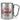 Lieblings-Cousine – Karabinerbecher 330 ml – Silber/Silber – Ohne Deckel – Ansicht 1 #farbe_silber-silber