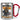 Anti-Stress Tasse für Programmierer – Karabinerbecher 330 ml – Silber/Rot – Ohne Deckel – Ansicht 1 #farbe_silber-rot