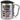 Love knows no gender, color or age – Karabinerbecher 330 ml – Silber/Silber – Mit Deckel – Ansicht 1 #farbe_silber-silber