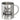 Du bist mein Lieblings-Muggel – Edelstahlbecher 400 ml – Silber – Ohne Deckel und Karabiner – Ansicht 1 #farbe_silber