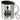 So sieht der beste Landwirt der Welt aus! – Edelstahlbecher 400 ml – Silber – Mit Deckel und Karabiner – Ansicht 1 #farbe_silber